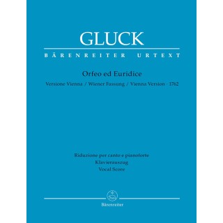 ORFEO ED EURIDICE / VIENNA VERSION 1792 / VOCAL SC