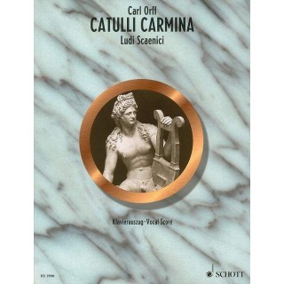 CATULLI CARMINA   / VOCAL SCORE