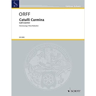 CATULLI CARMINA   / VOCAL SCORE