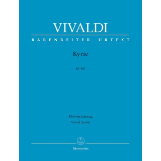 KYRIE RV 587 / VOCAL SCORE