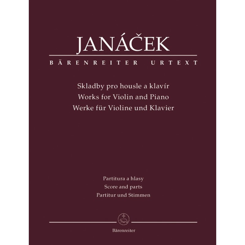WORKS FOR VIOLIN & PIANO - SCORE AND PARTS