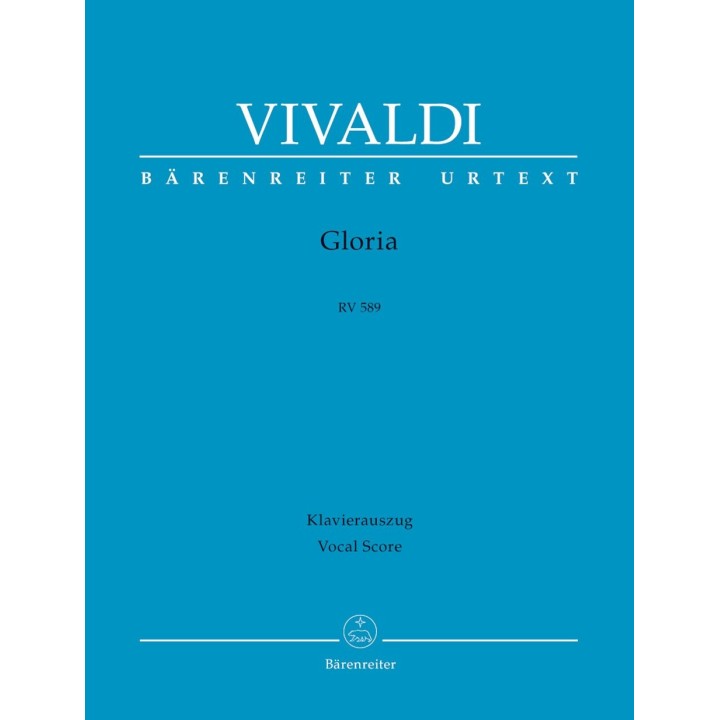 GLORIA RV 589 / VOCAL SCORE