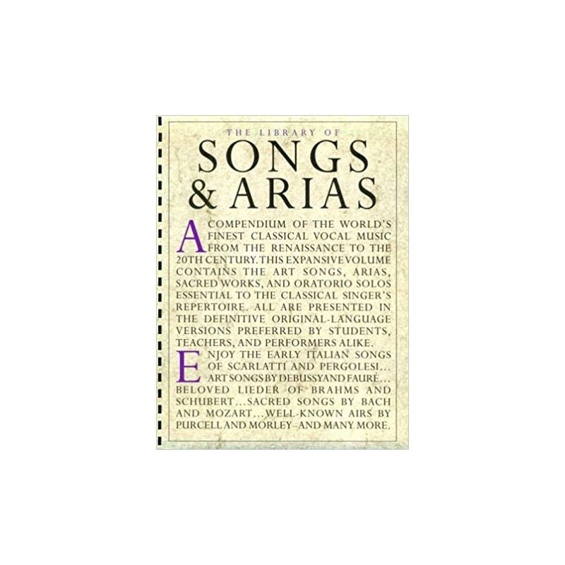 SONGS & ARIAS