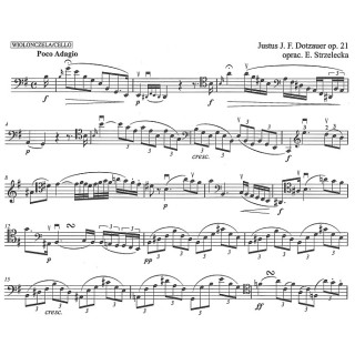 POT-POURRI POUR VIOLONCELLE ET GUITARE OP.21