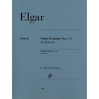 SALUT D'AMOUR OP.12 FOR PIANO