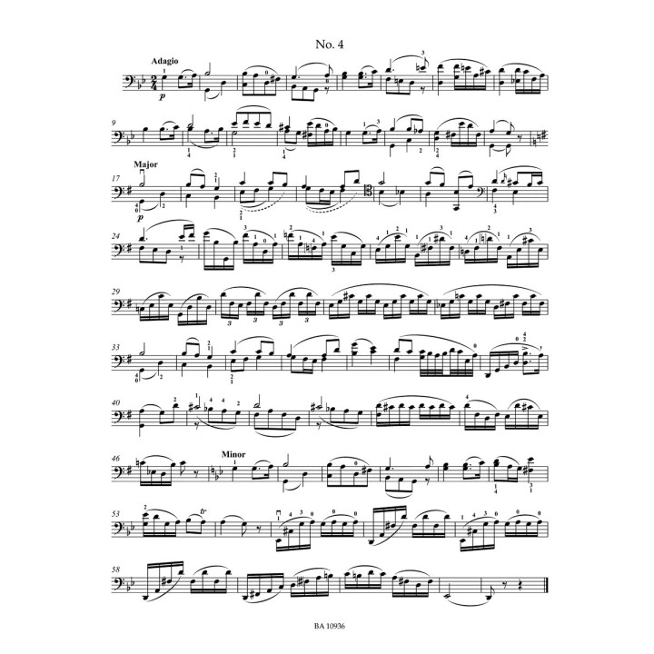 CAPRICCIOS AND EXERCISES FOR VIOLONCELLO OP.15