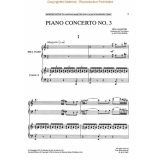 PIANO CONCERTO NO.3 FOR 2 PIANOS